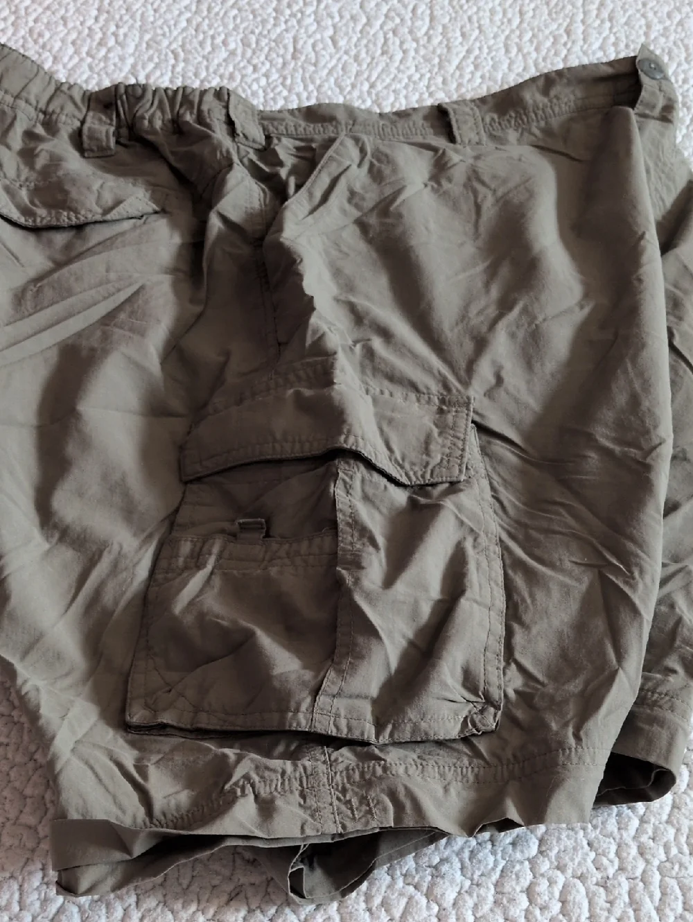 Rei Cargo Khaki Gorpcore Hiking Shorts Camping Resortwear Fishing Summer